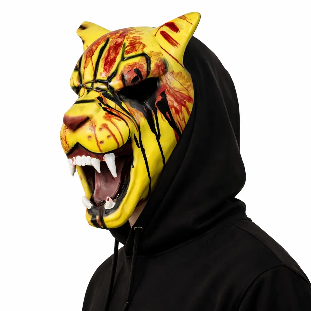 Blodig Tiger Mask Vuxen