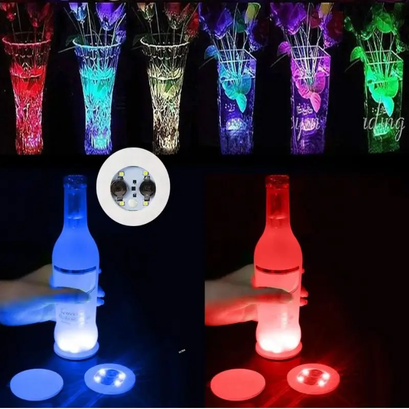 Glasunderlägg LED – Glödande Stickers 3