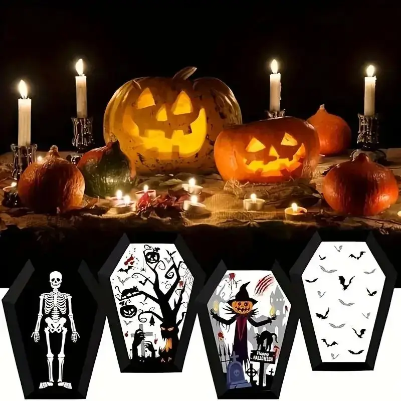 Papperslådor Kistformade Halloween 12/24-pack 5