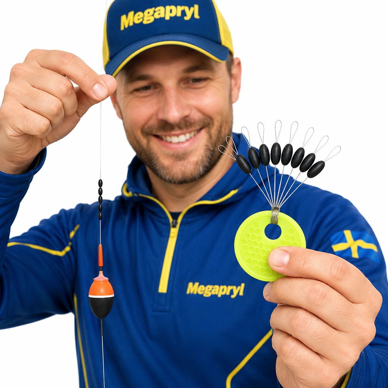 Flötesstopp Gummi för Fiskelina – 60/120 st