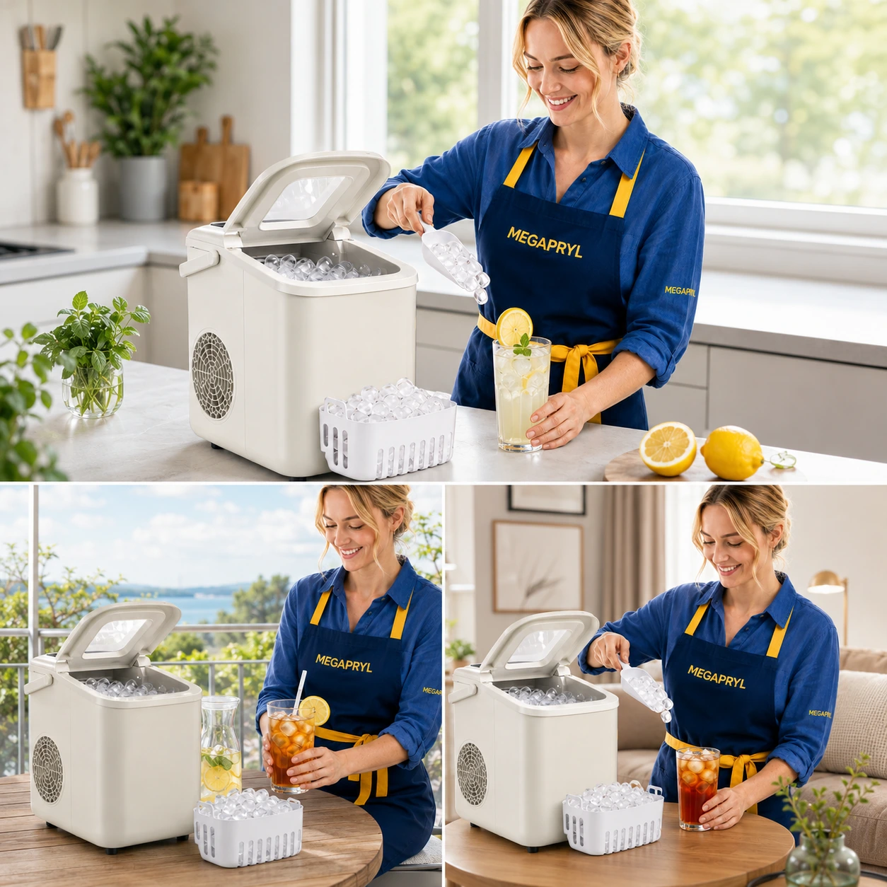 Ismaskin 12 kg/24h med Självrengöring