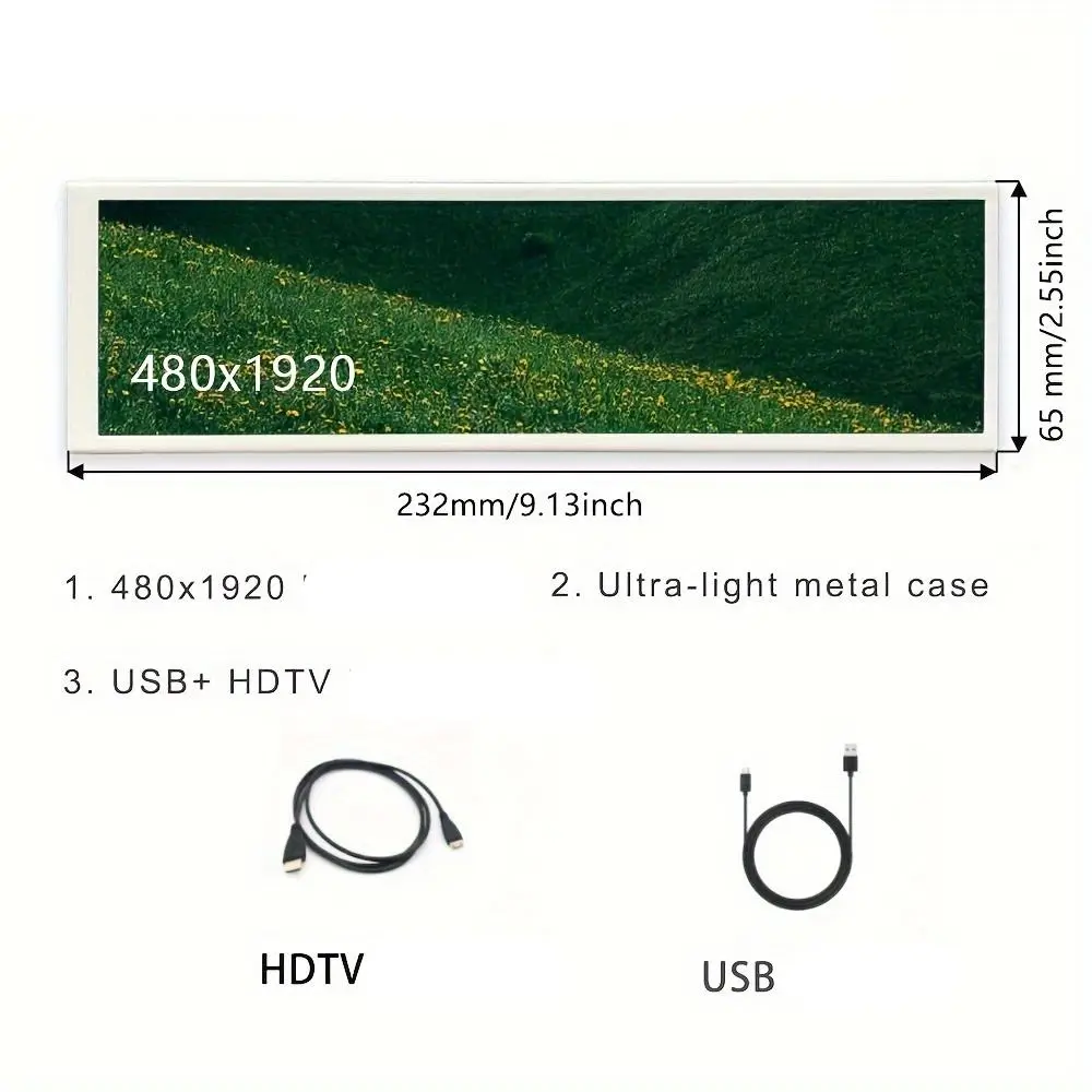 Bärbar Skärm för Dator temperaturövervakning 3