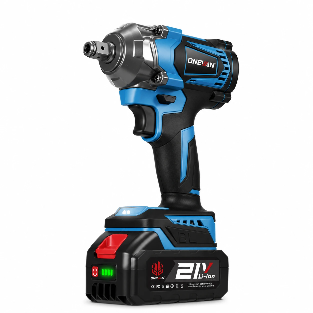 Mutterdragare Batteridriven 1200 Nm – 1/2 tum
