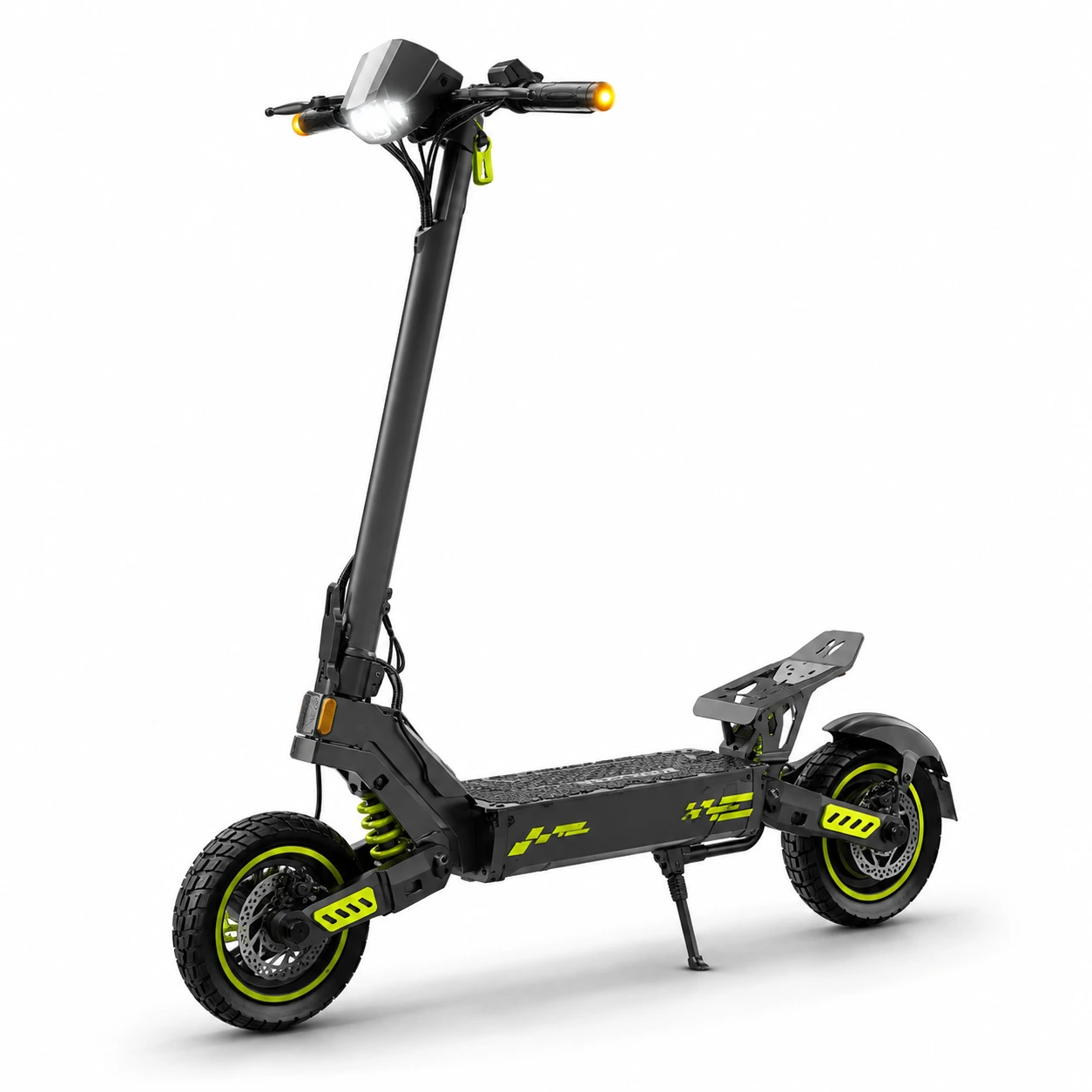 Elektrisk sparkcykel för vuxna med 10 tums däck och hopfällbar design