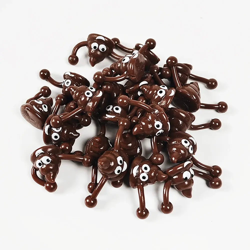 Bajsleksak Skjutbar 12-pack 4