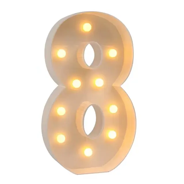 Siffror stora i LED - 91cm 5