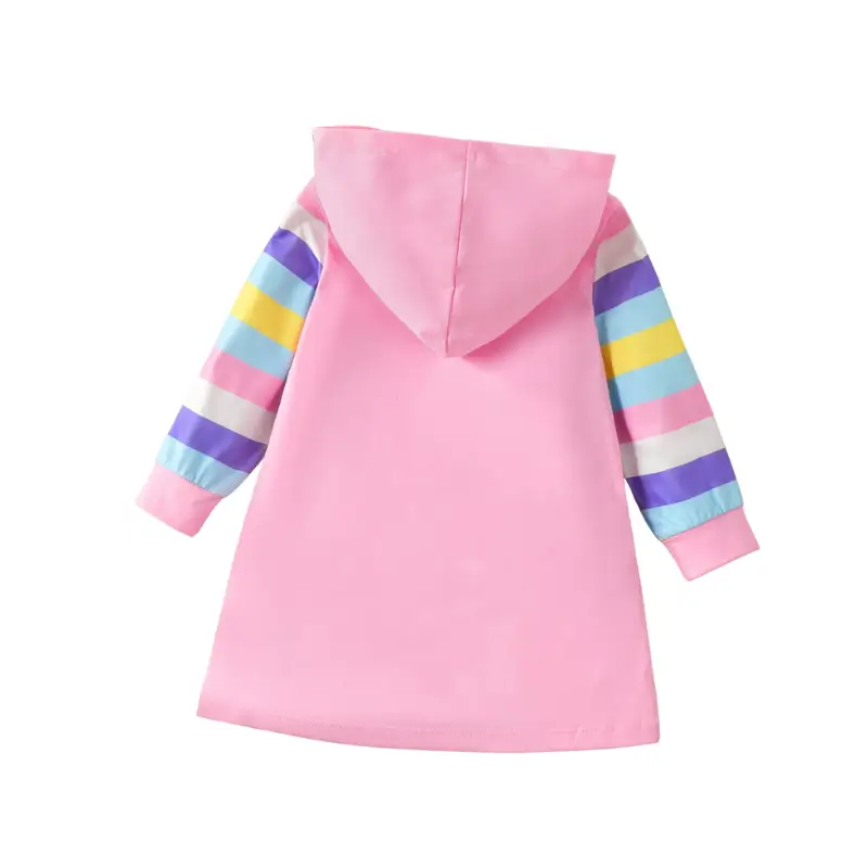 Klänning med Huva Söt Kattdesign för Småflickor 2