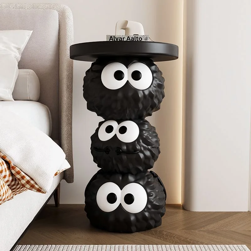 Sido Avlastningsbord – Kolbollsdesign Svart
