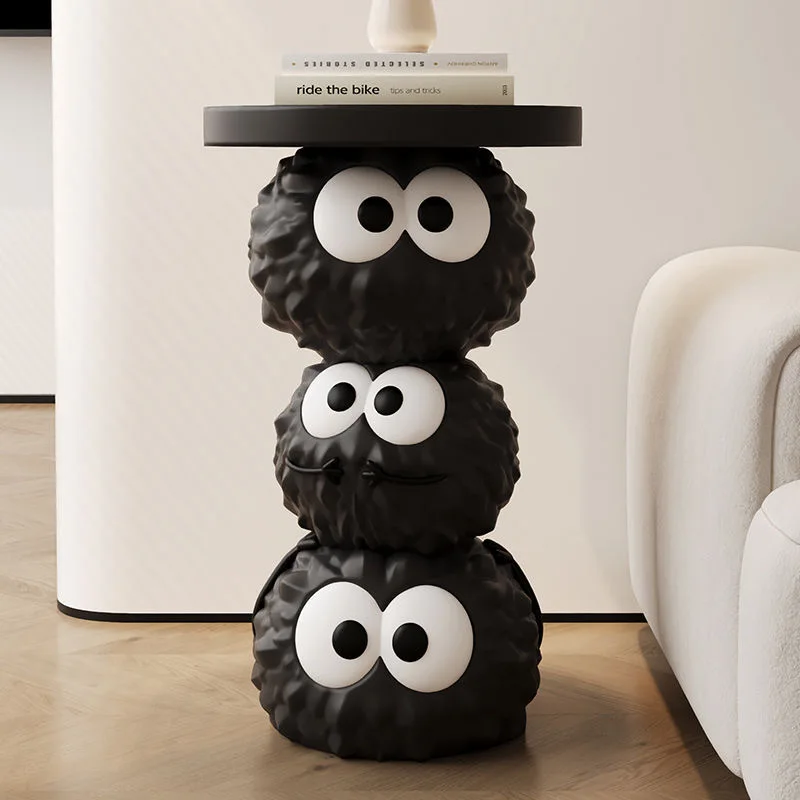 Sido Avlastningsbord – Kolbollsdesign Svart