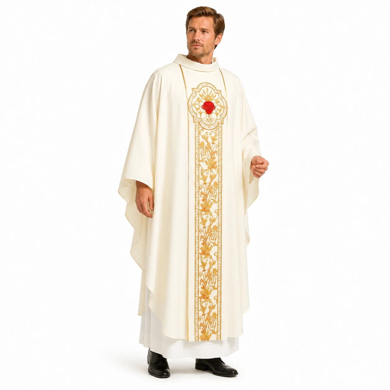 Prästkåpa för vuxen i liturgisk stil