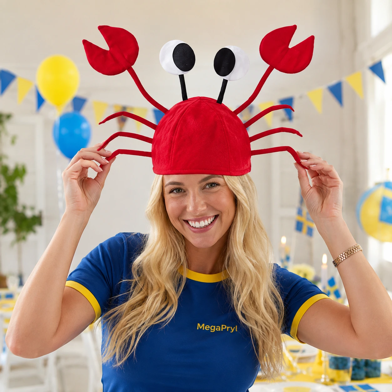 Krabbhatt för maskerad och fest