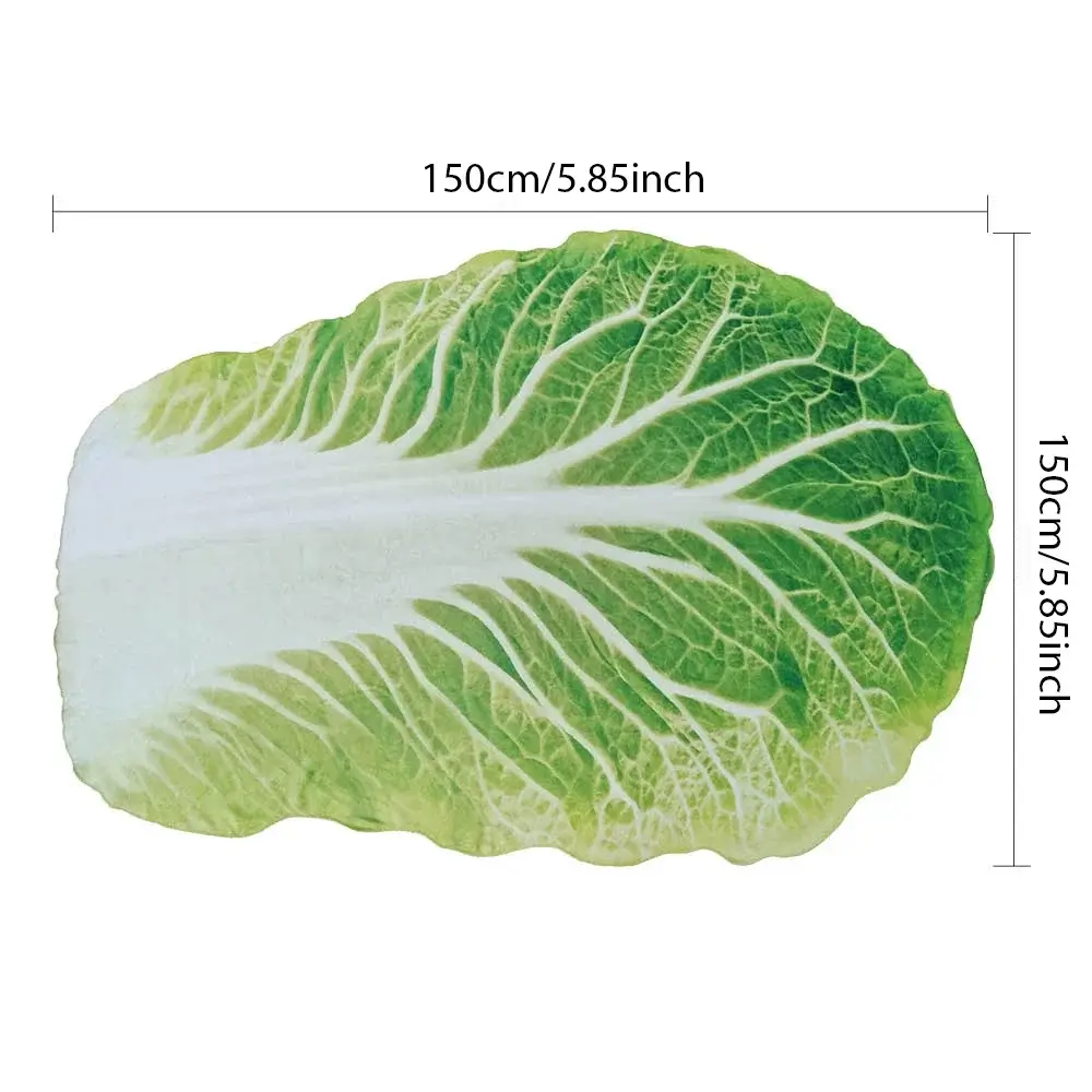 Blomkålsfilt – Roligt Sommertäcke för Soffa 4