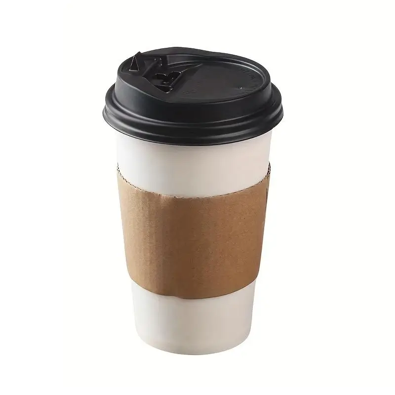 Engångspapperskoppar för varma drycker - 100 st 2