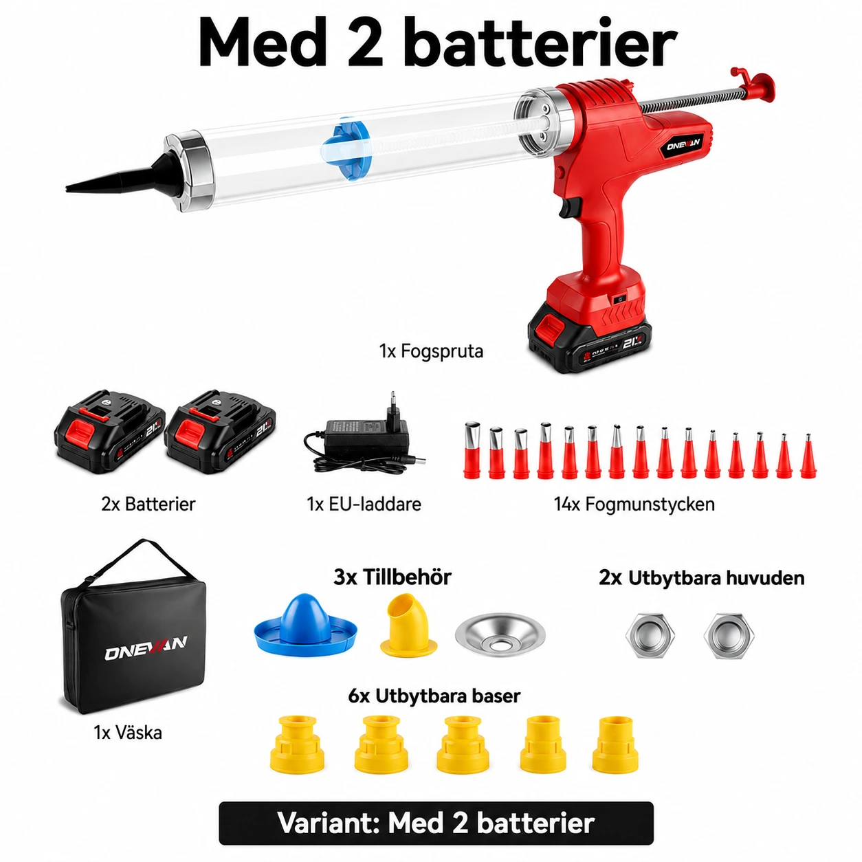 2 Batteri