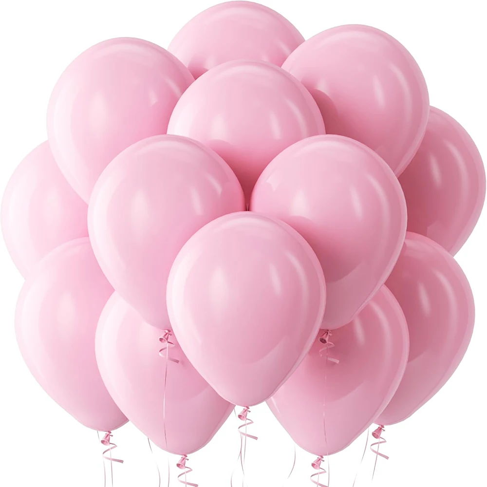 Latexballonger Pastell Rosa 50 cm – 20-pack
