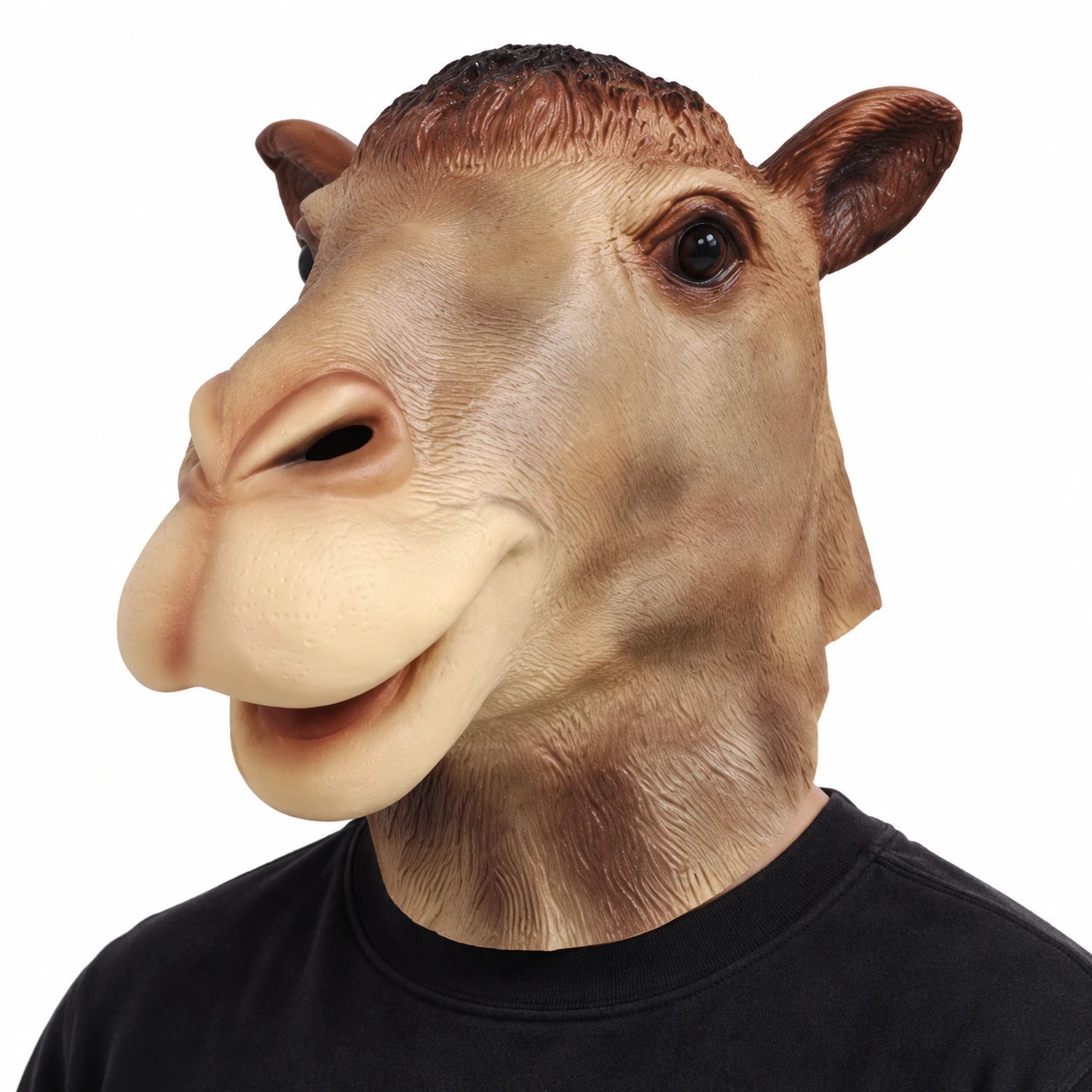 Mask kamel i latex, vuxen