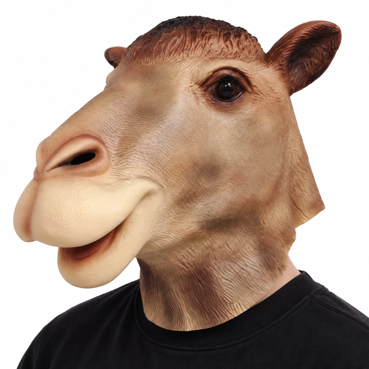 Mask kamel i latex, vuxen