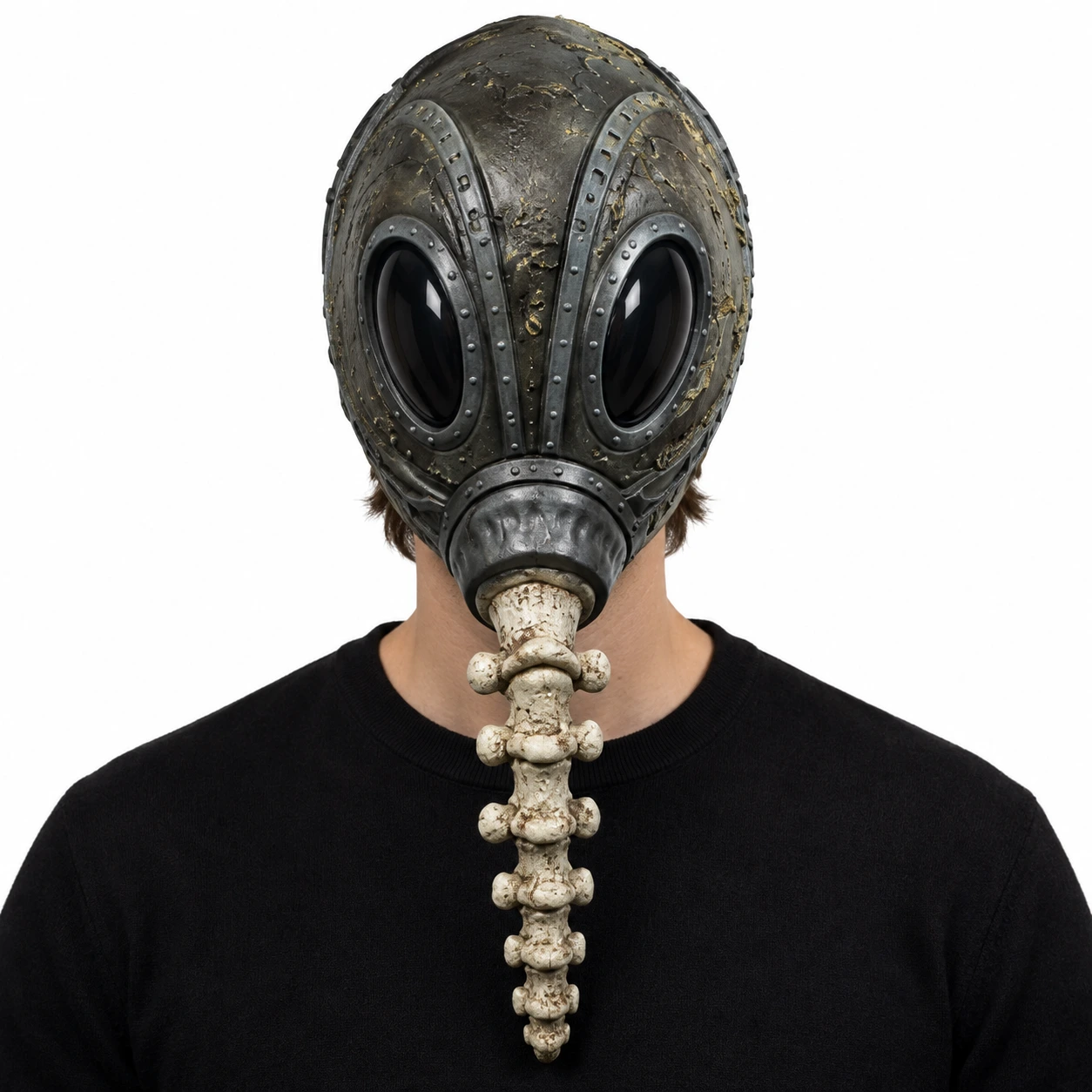 Mask sandman i latex för vuxen