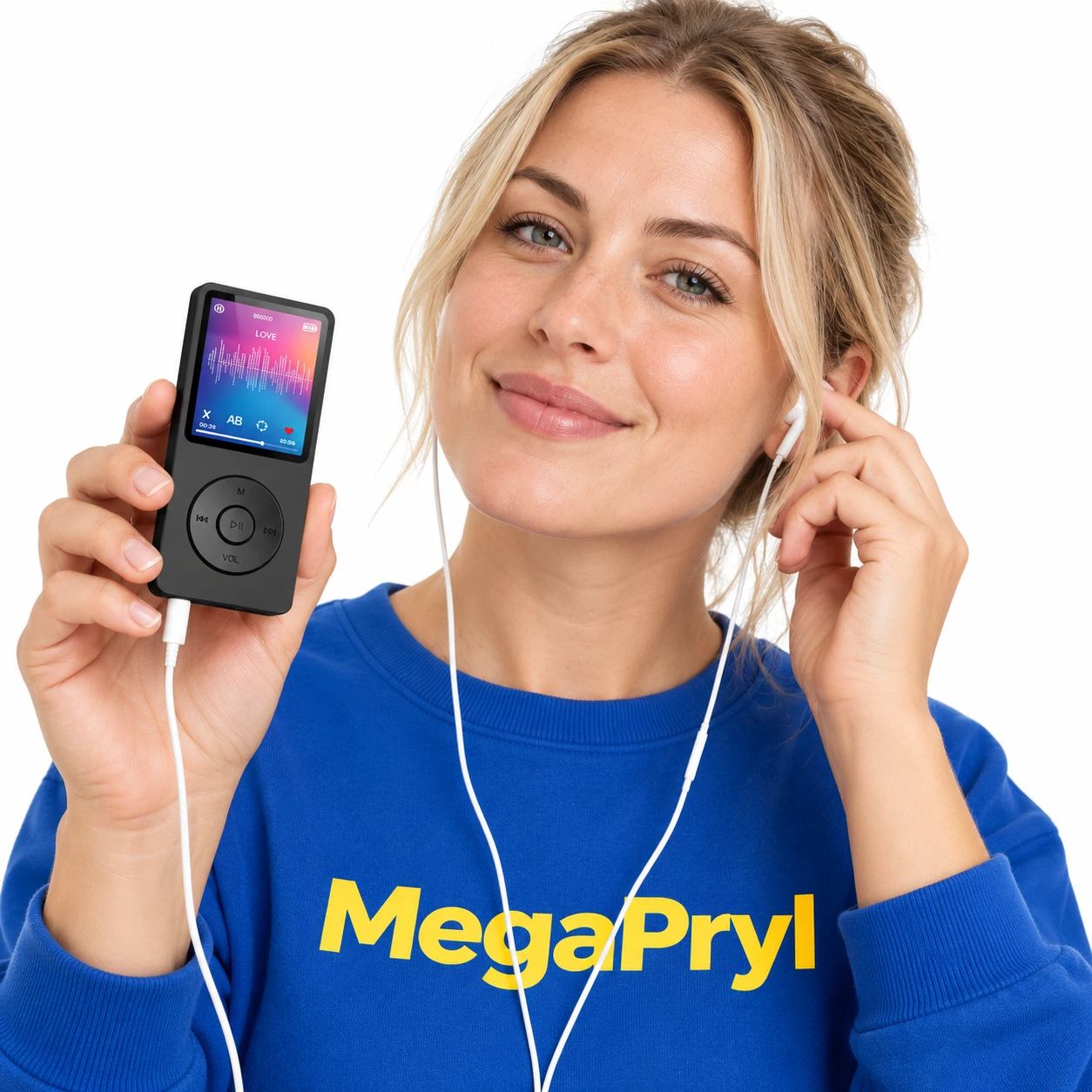 MP3-spelare med Bluetooth 5.4 och FM-radio