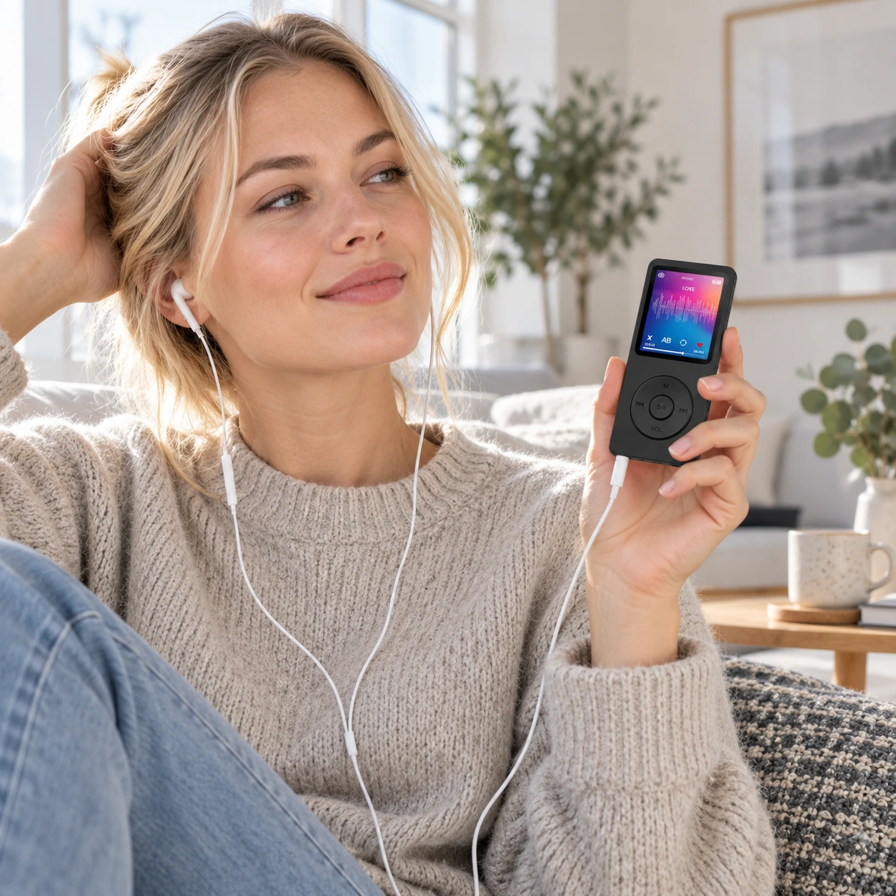MP3-spelare med Bluetooth 5.4 och FM-radio