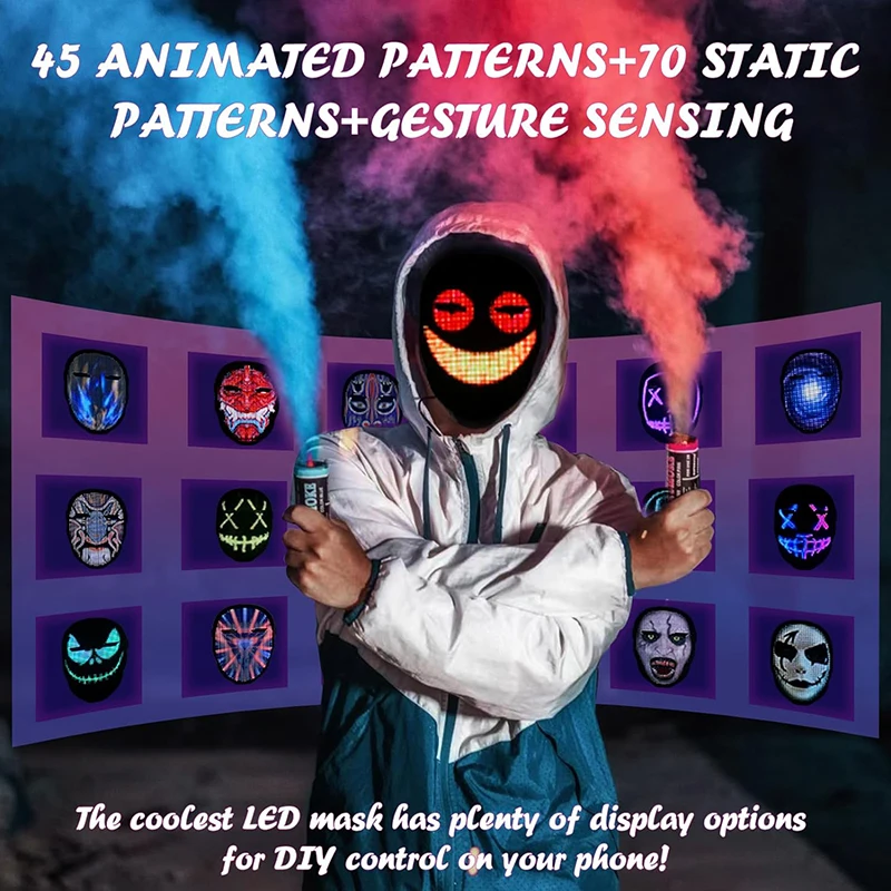 LED Mask – Bluetooth App