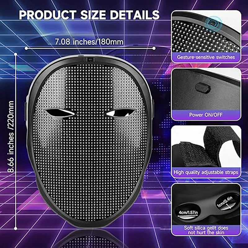 LED Mask – Bluetooth App