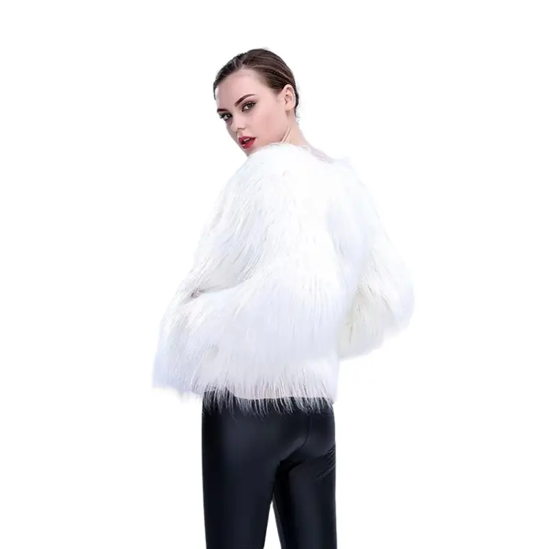 Pälsjacka LED - Färgglad 3