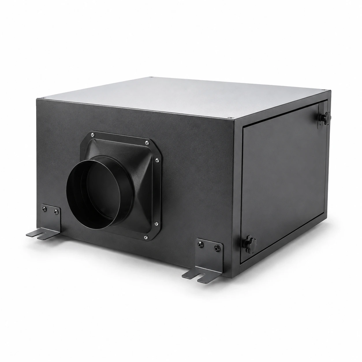 Filterbox för ventilation med förfilter, HEPA och kolfilter