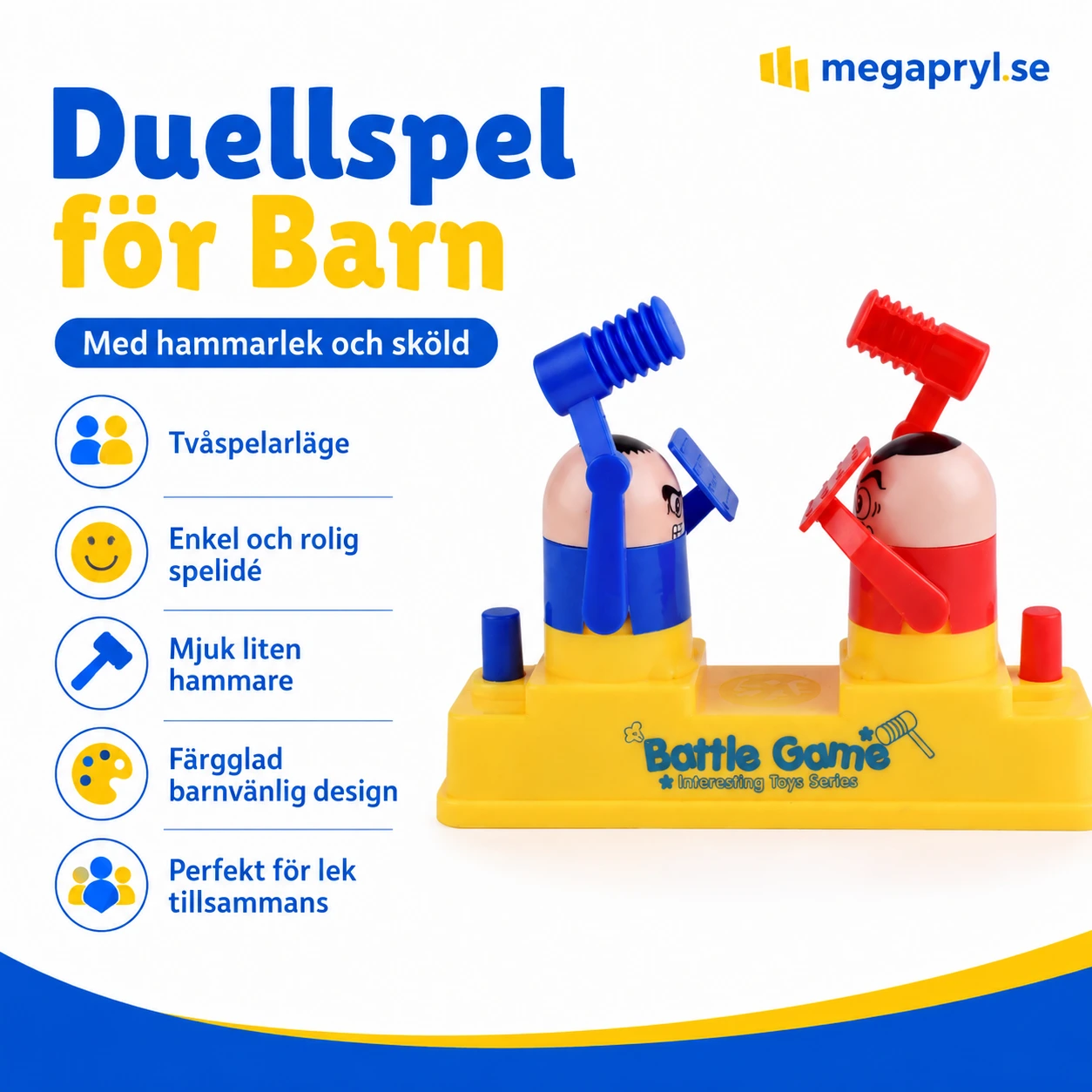 Duellspel för Barn med Hammarlek och Sköld