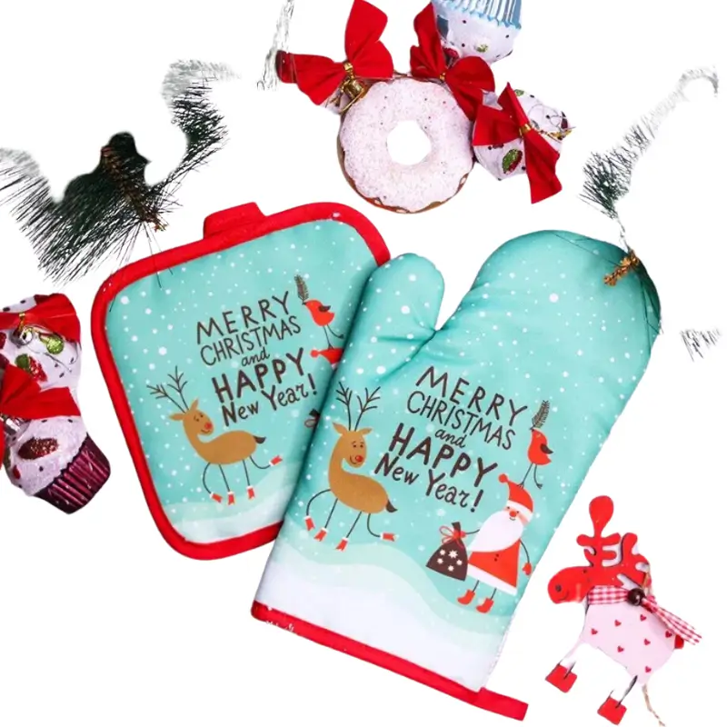 Grytvantar och Grytlappar Juliga 2-pack