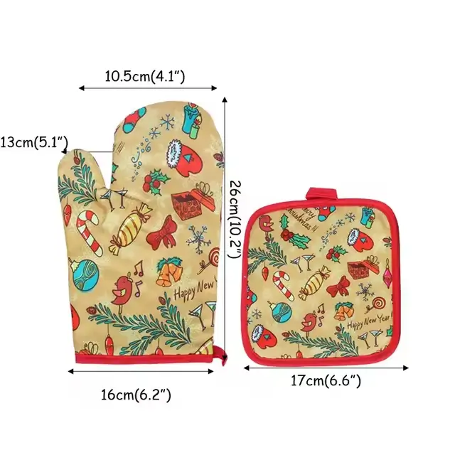 Grytvantar och Grytlappar Juliga 2-pack 5