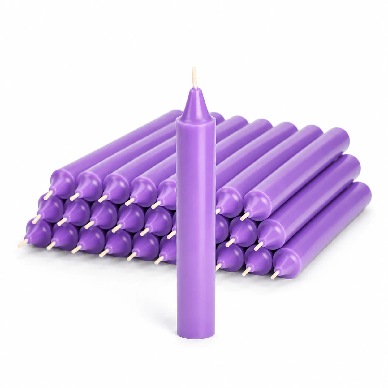 Lila Konljus 20-pack – Dekorativa Ljus