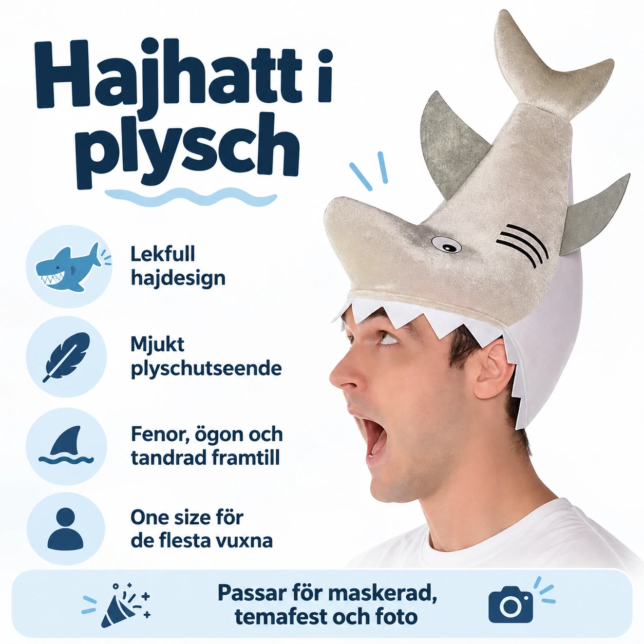 Rolig Haj Mjuk Mössa