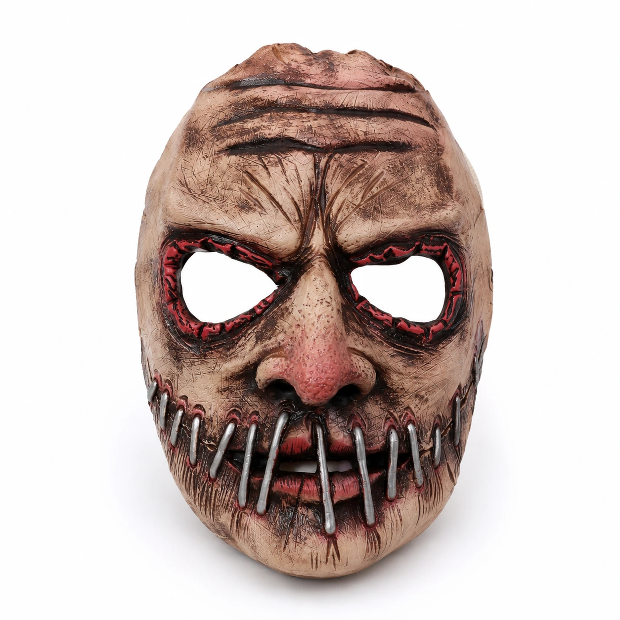 Skräckmask i latex för halloween och cosplay