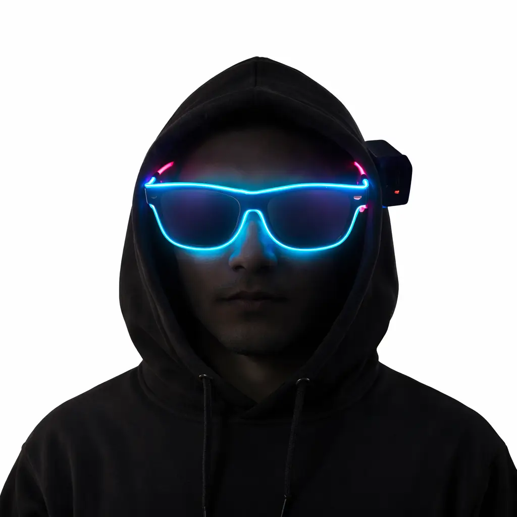 EL-glasögon Unisex