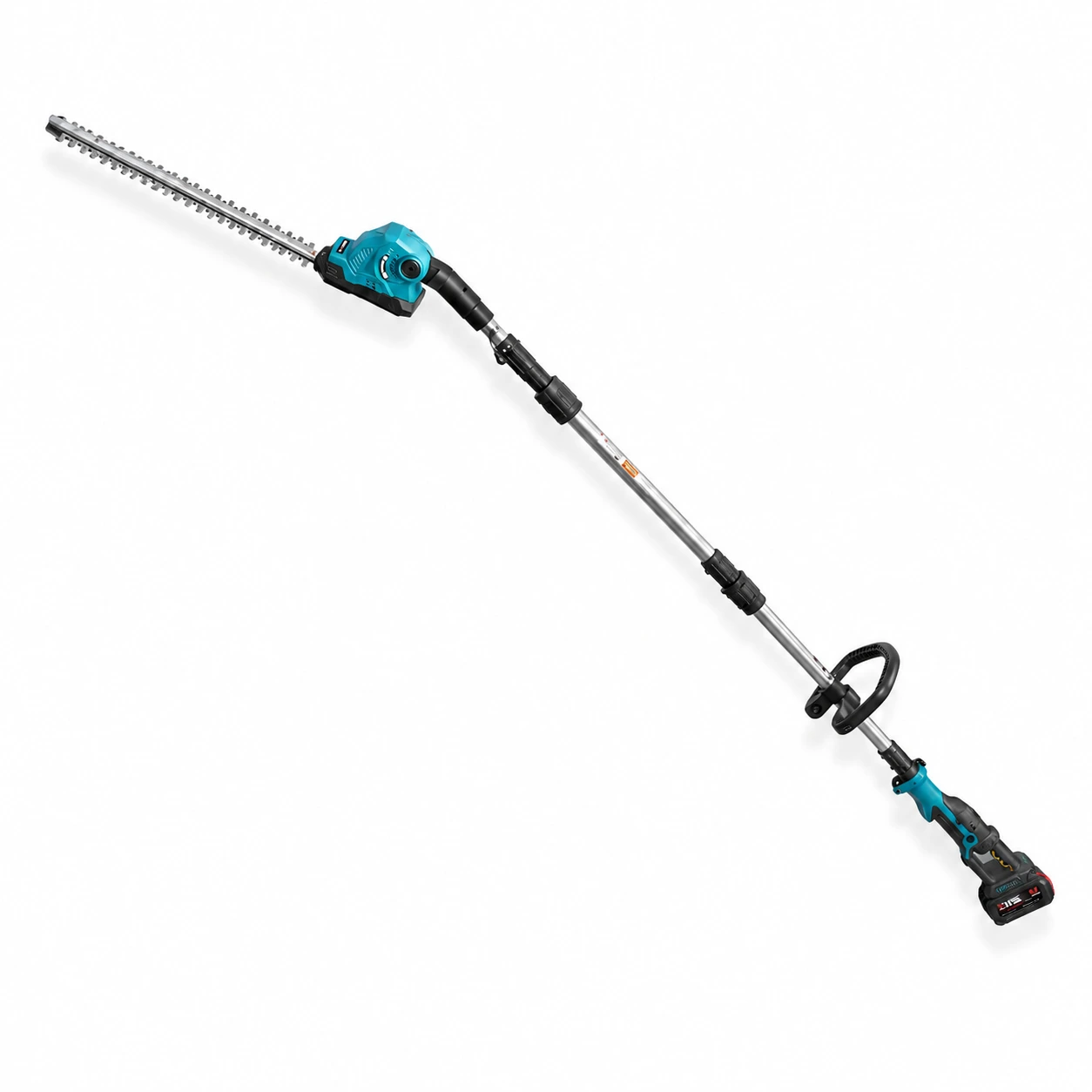 Stånghäcksax Batteridriven 52 cm – Teleskopisk 2,7 m