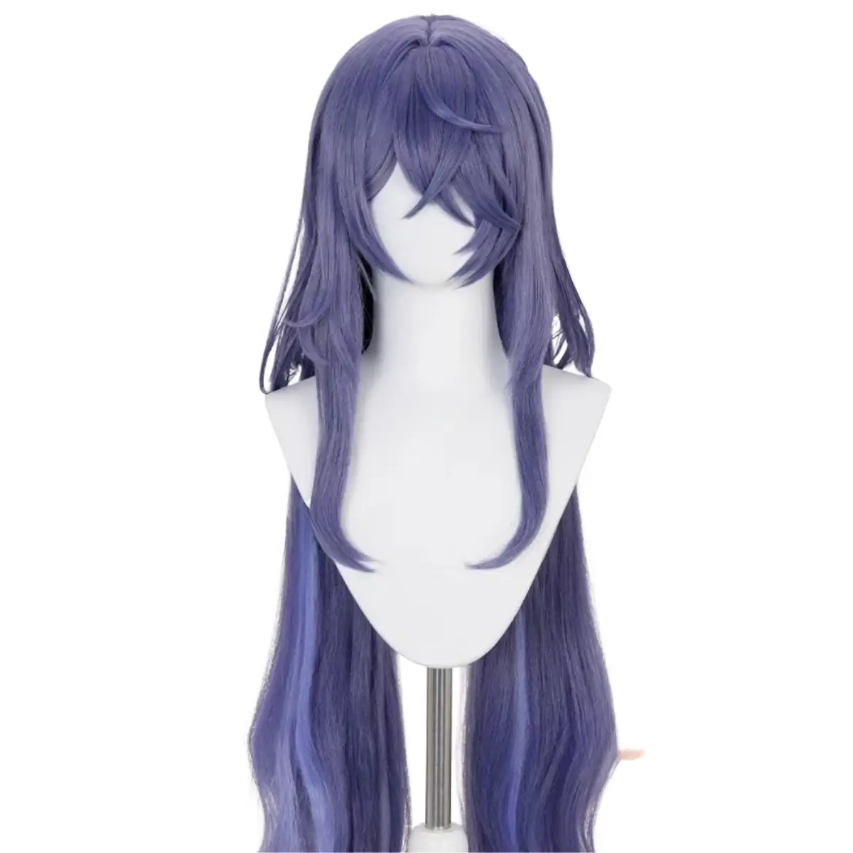 Cosplay Peruk – Lång Blågrå