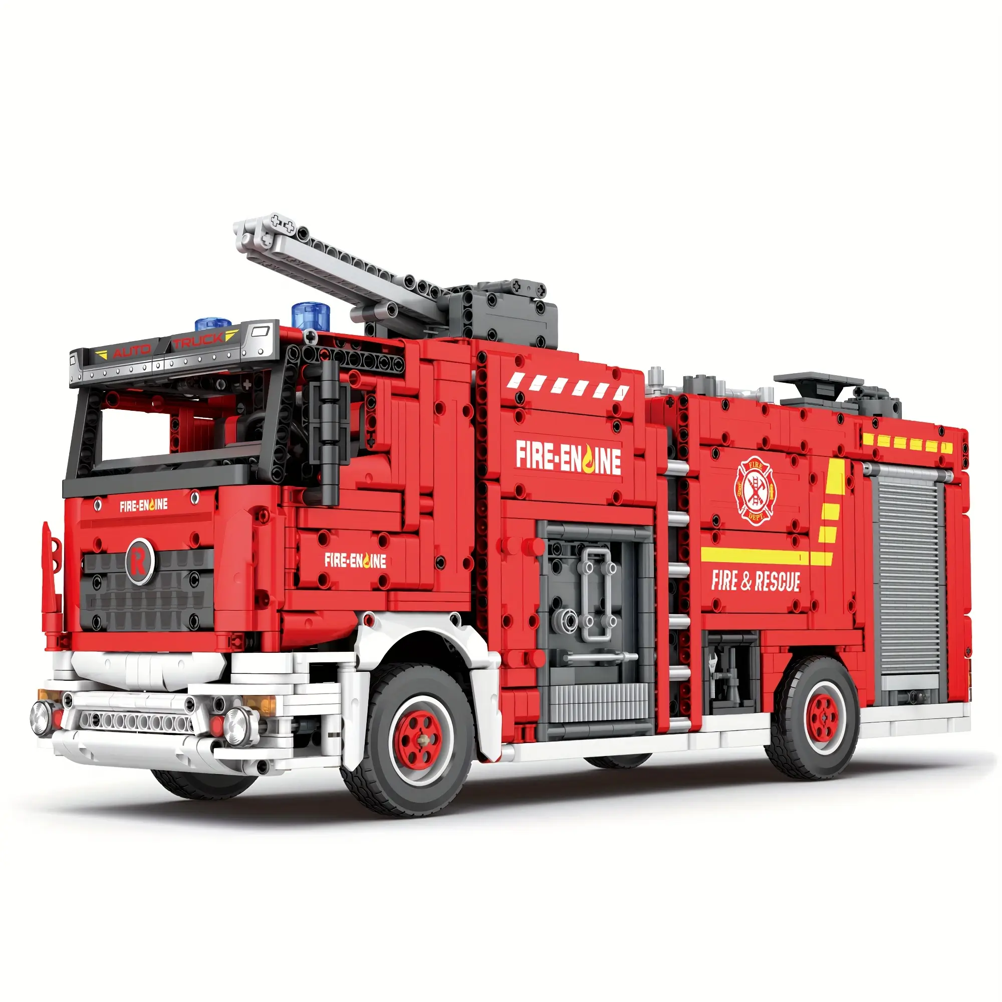 Fjärrstyrd Brandbil för Barn – Mobil- och Fjärrkontroll