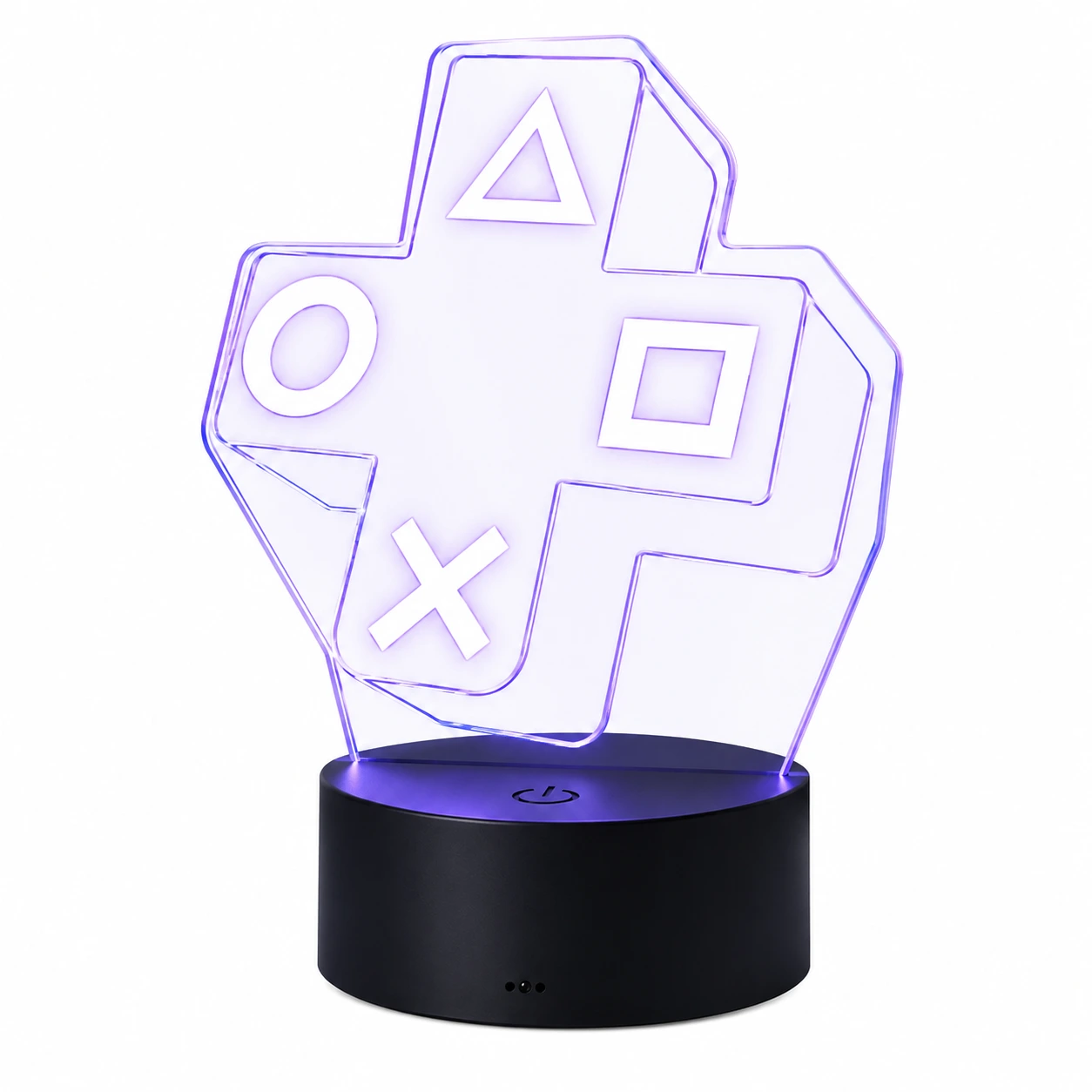 Nattlampa Gaming LED – Färgskiftande Touchlampa med USB