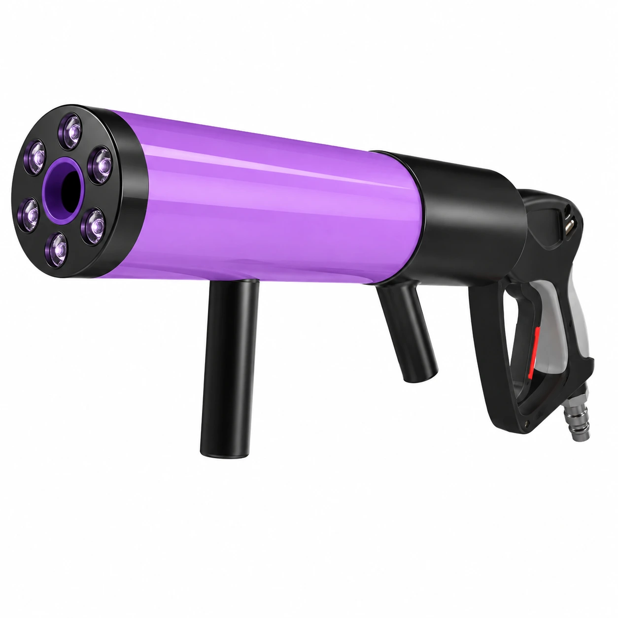 CO2-rökpistol med RGB LED för fest och scen