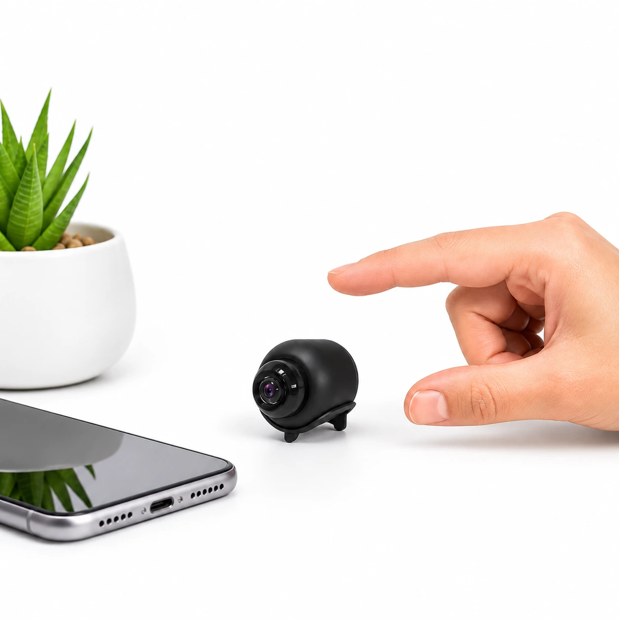 Mini Kamera WiFi – 1080p HD med Appstyrning