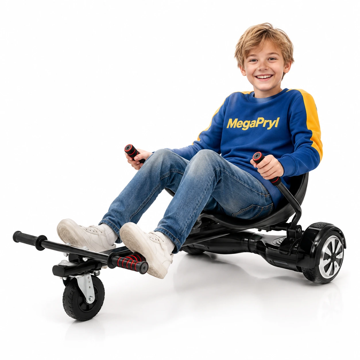 Hoverboard kartkit för 6,5–10 tum med justerbar ram