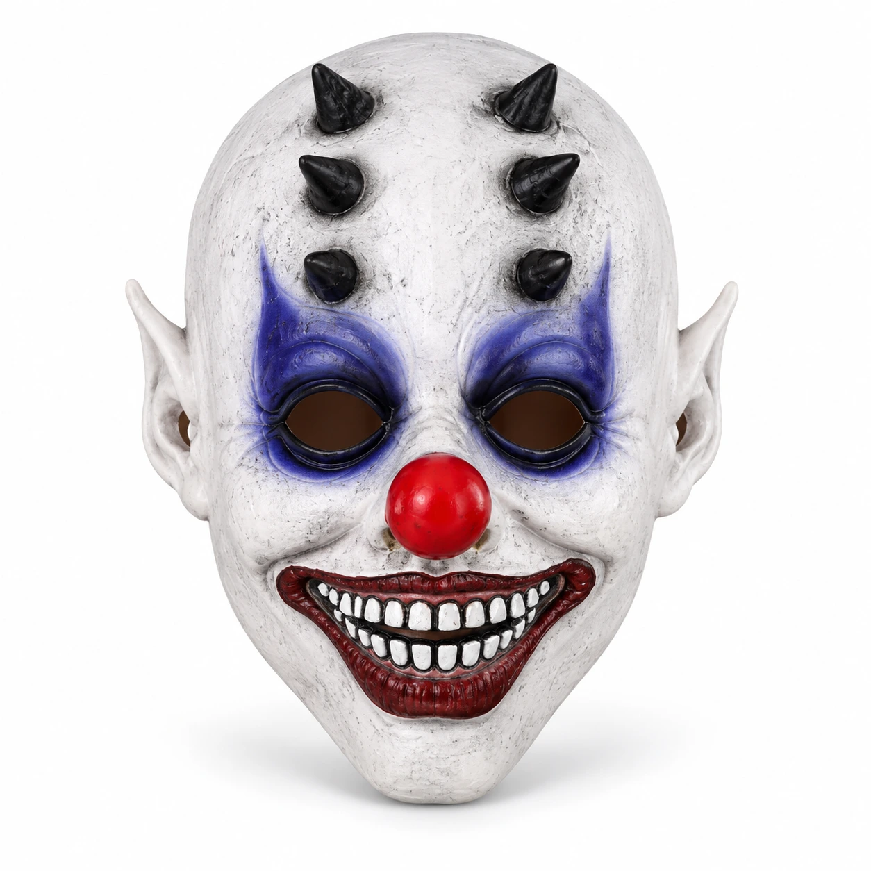 Läskig clownmask för halloween och maskerad