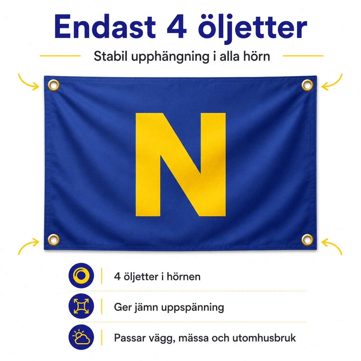 Endast 4 Öljetter