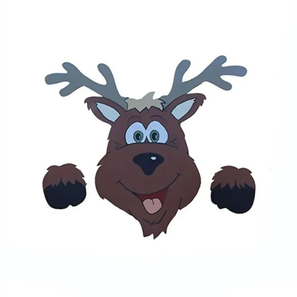 Julstaket Dekoration med Tomte och Snögubbe 4