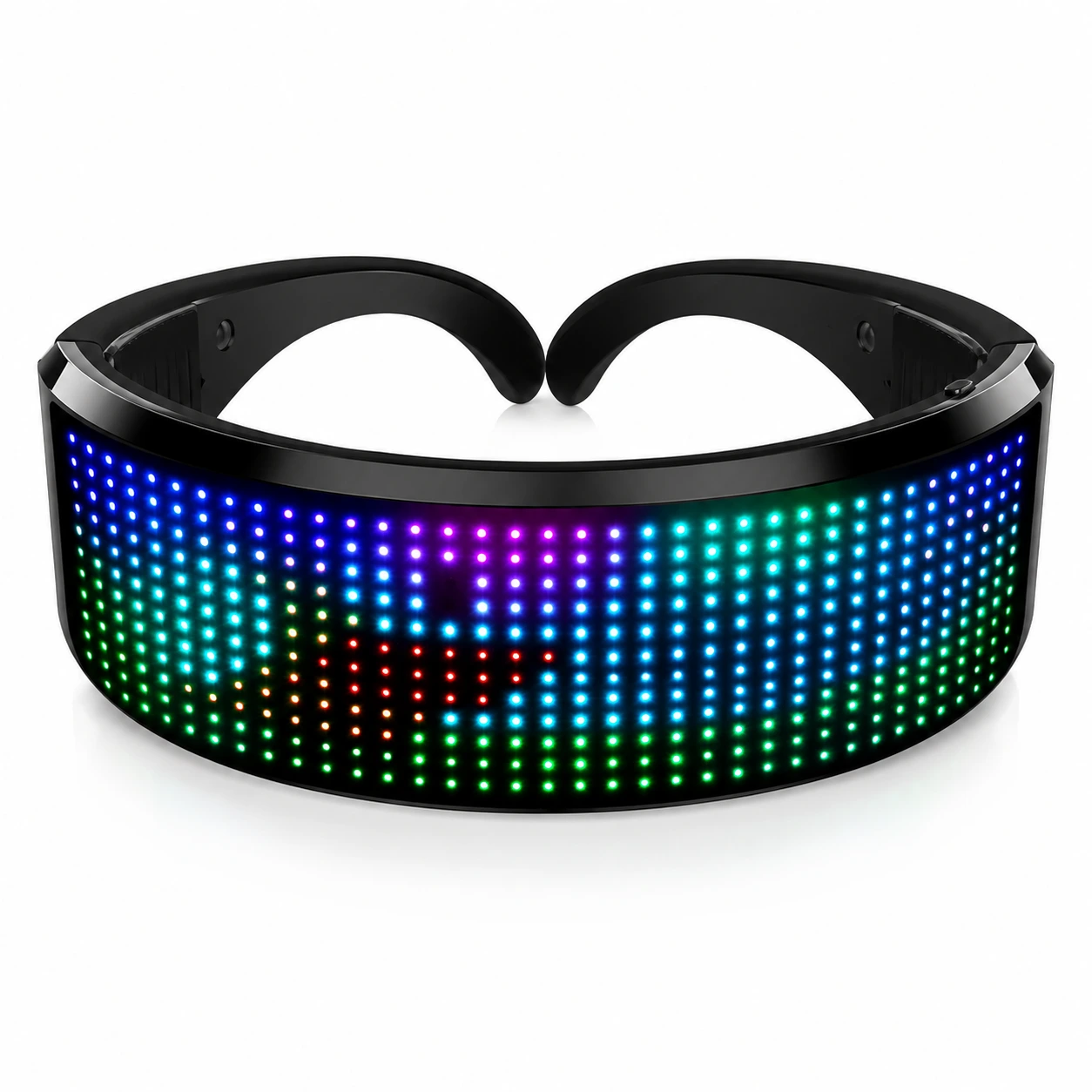 LED Glasögon RGB – Bluetooth & Lysande Partyglasögon