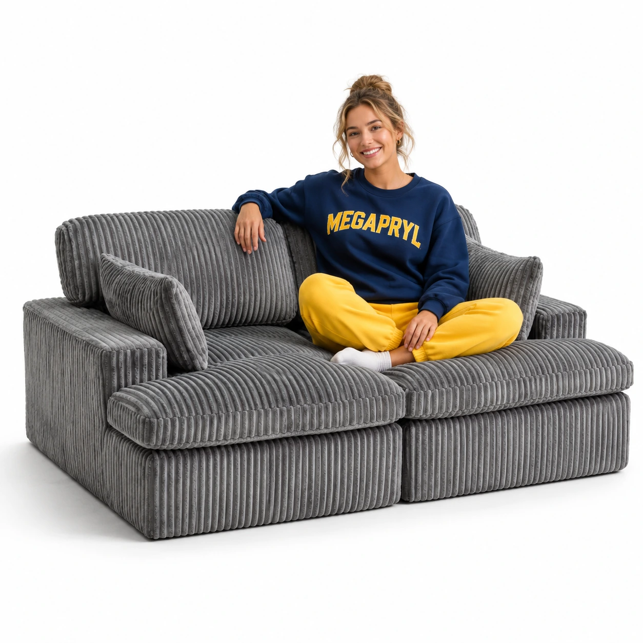 Bäddsoffa 2-Sits i Manchester Modulsoffa