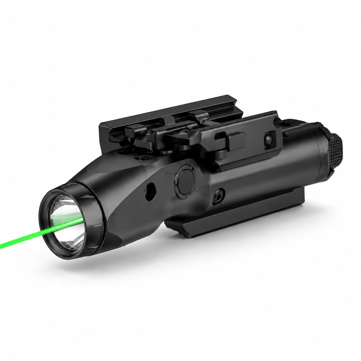 Asevalo vihreällä laserilla Picatinny- ja M-rail-kiskoihin