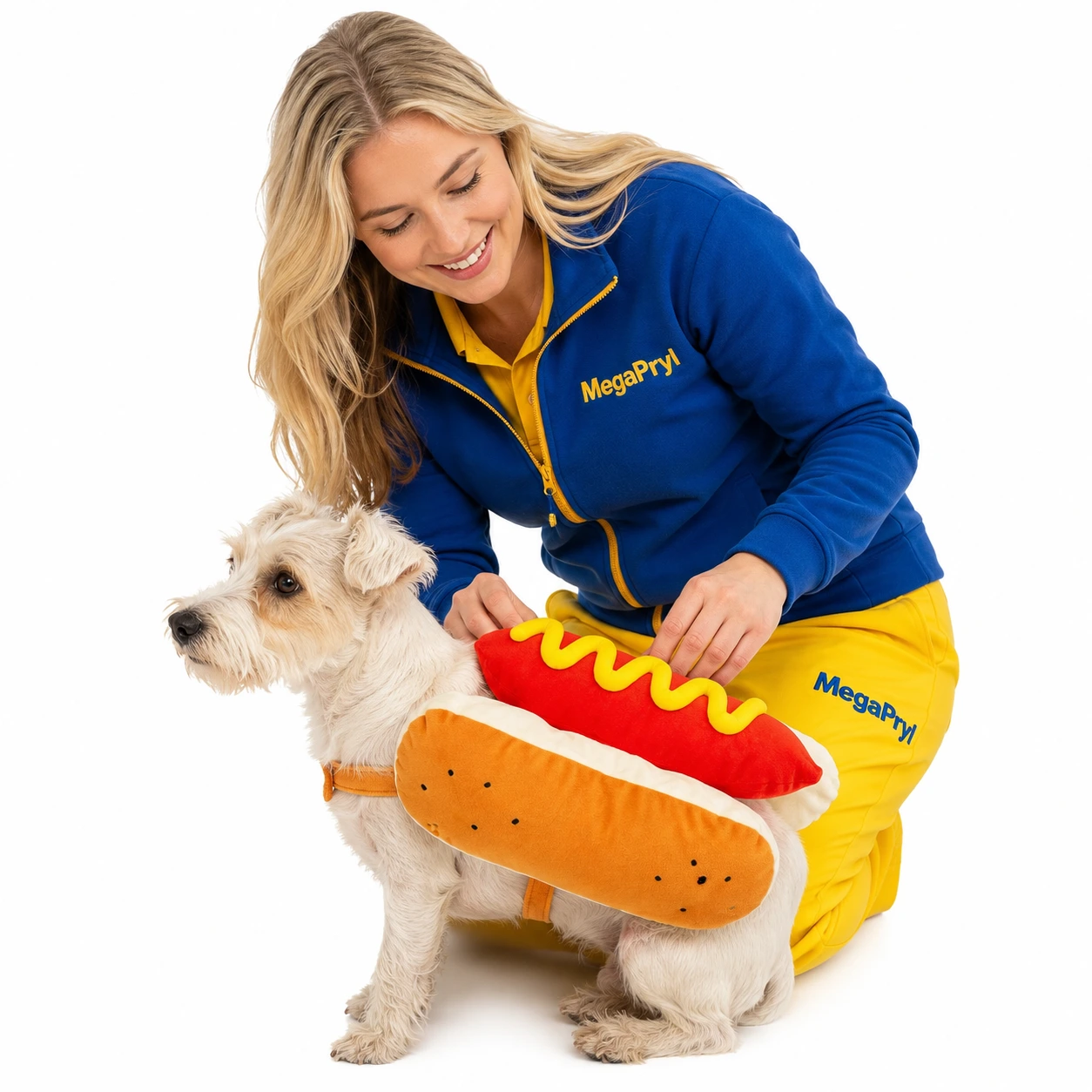 Hot dog -asu koiralle ja kissalle, useita kokoja