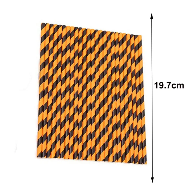 Papperssugrör Halloween 50/100 st 10